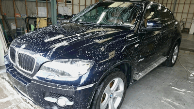 ＢＭＷ Ｘ６ 紺メタリック